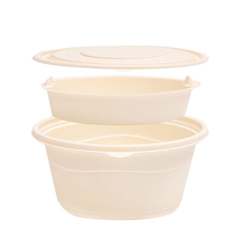 Homeglen Corn Starch Disposable Round Lunch Boxes
Homeglen Corn Starch Disposable Round Lunch Boxes