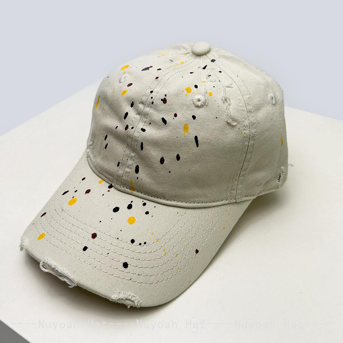 New Unisex American Style Graffiti Splatter Baseball Hats Sunshade Hip-Hop Versatile Personal Peaked Caps Broken Fashion Street 56-60cm
New Unisex American Style Graffiti Splatter Baseball Hats Sunshade Hip-Hop Versatile Personal Peaked Caps Broken Fashion Street 56-60cm