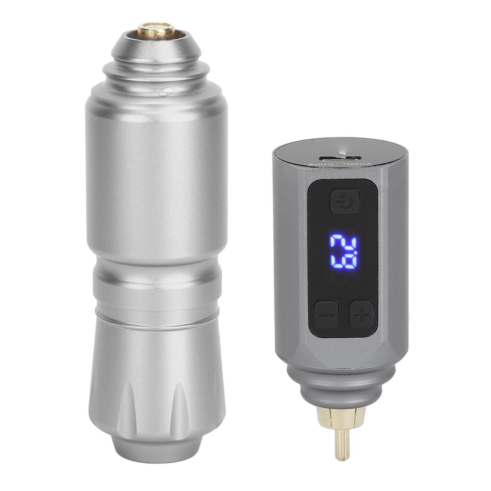 Роторная тату-машинка 12000 об/мин, интерфейс RCA, ручка для тату-машинки с аккумулятором 1500 мАч серебряный
Роторная тату-машинка 12000 об/мин, интерфейс RCA, ручка для тату-машинки с аккумулятором 1500 мАч серебряный