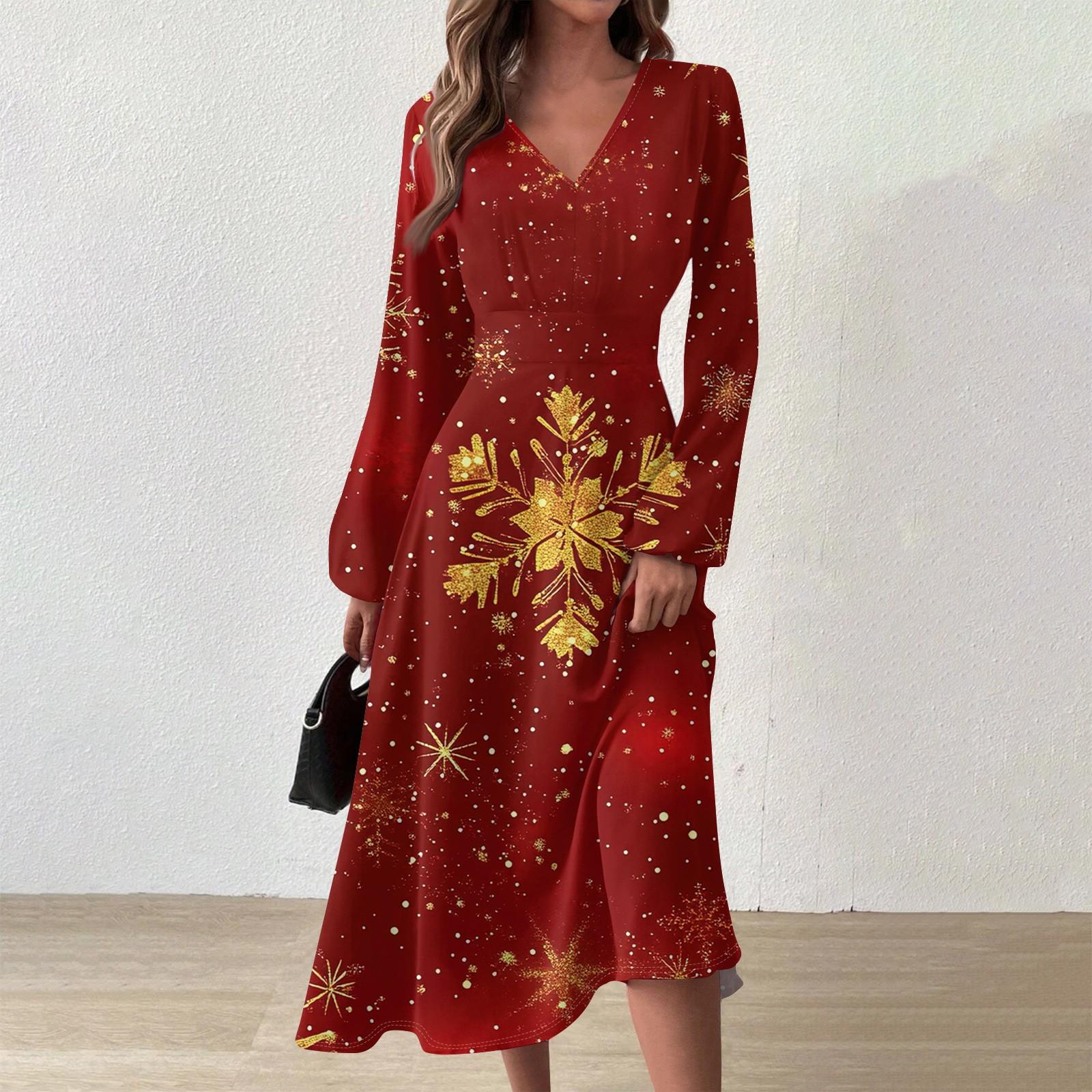 Женское и зимнее повседневное модное длинное платье с V-образным вырезом и длинными рукавами XXL красный
Женское и зимнее повседневное модное длинное платье с V-образным вырезом и длинными рукавами XXL красный