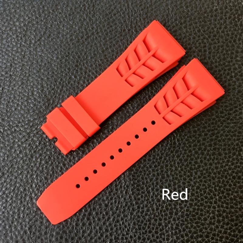 Красный, черный, зеленый, серый, оранжевый, желтый, белый, мягкий силиконовый резиновый ремешок для часов для часов Richard Watch Mille RM011 RM050, браслет с ремешком для экипажа With black clasp красный
Красный, черный, зеленый, серый, оранжевый, желтый, белый, мягкий силиконовый резиновый ремешок для часов для часов Richard Watch Mille RM011 RM050, браслет с ремешком для экипажа With black clasp красный