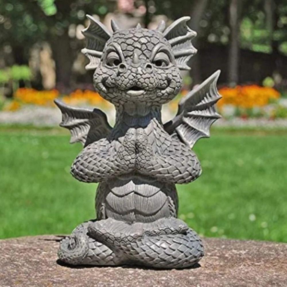 Chan Long Garden Statue Creative Dinosaur Night Light Gift Home Garden Decorations 2 
Chan Long Garden Statue Creative Dinosaur Night Light Gift Home Garden Decorations 2
