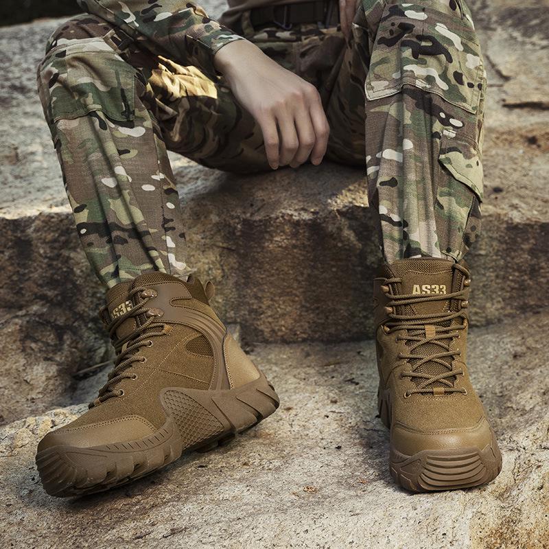 In-stock Men s High Top Yellow Hiking Combat Boots - Breathable, Non-slip, One Size, Large Size 47 коричневый
In-stock Men s High Top Yellow Hiking Combat Boots - Breathable, Non-slip, One Size, Large Size 47 коричневый