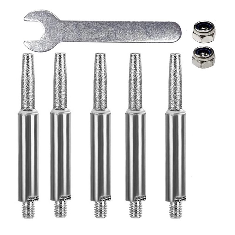 Aug. Chainsaw Sharpener Parts Diamond Coated Cylindrical Burr Grinding Head Chain Saw Sharpener
Aug. Chainsaw Sharpener Parts Diamond Coated Cylindrical Burr Grinding Head Chain Saw Sharpener