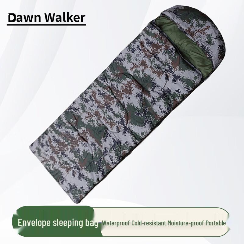 Dawn Walker Camouflage Envelope Sleeping Bag
Dawn Walker Camouflage Envelope Sleeping Bag