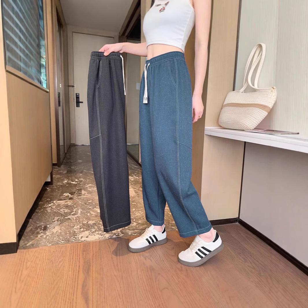 Women s 2025 Summer Linen Jeans: Thin, Straight-Leg Korean Style, Versatile, Slimming, Nine-Point Casual Pants XL
Women s 2025 Summer Linen Jeans: Thin, Straight-Leg Korean Style, Versatile, Slimming, Nine-Point Casual Pants XL