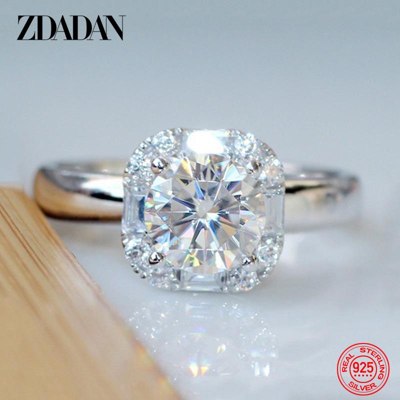 925 Sterling Silver Crystal Zircon Ring for Women Charm Wedding Party Jewelry Gift Wholesale 6
925 Sterling Silver Crystal Zircon Ring for Women Charm Wedding Party Jewelry Gift Wholesale 6