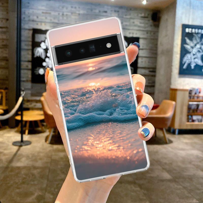 Phone Case Cover for Google Pixel 9 8 7 6 5 4 4XL Soft TPU 7A 6A 5A 4A 3A Pro XL 5G Transparent Shell Sea Sunset Fundas Capa Bag Pixel 9 Pro
Phone Case Cover for Google Pixel 9 8 7 6 5 4 4XL Soft TPU 7A 6A 5A 4A 3A Pro XL 5G Transparent Shell Sea Sunset Fundas Capa Bag Pixel 9 Pro