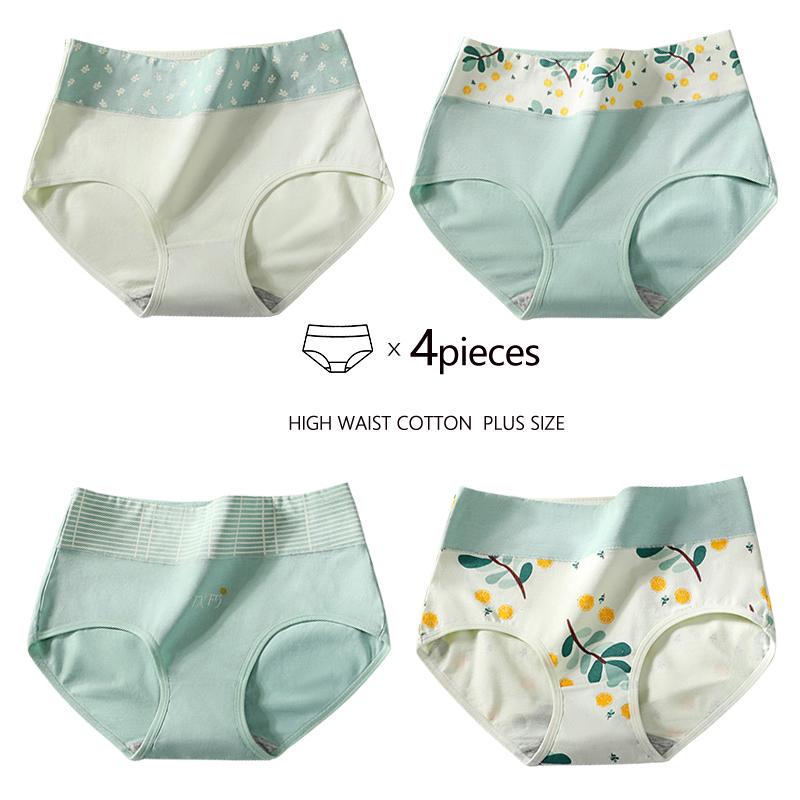 4pcs High Waisted Panties Women s Plus Size Soft Cotton Panties Women s Underwear XXL
4pcs High Waisted Panties Women s Plus Size Soft Cotton Panties Women s Underwear XXL