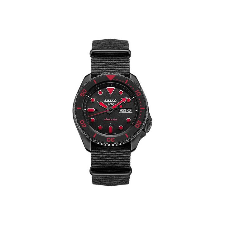 Seiko 5 Водяний Привид Класичний Модний Механічний Рух Нейлоновий Ремінець Годинник Чоловічі годинники Чорний SRPD83K1 Black Red
Seiko 5 Водяний Привид Класичний Модний Механічний Рух Нейлоновий Ремінець Годинник Чоловічі годинники Чорний SRPD83K1 Black Red