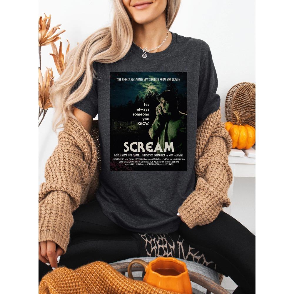 Retro Scream Movie Tshirt Summer New Retro Street Unisexs and Womens Casual Fashion Tshirt 3XL
Retro Scream Movie Tshirt Summer New Retro Street Unisexs and Womens Casual Fashion Tshirt 3XL