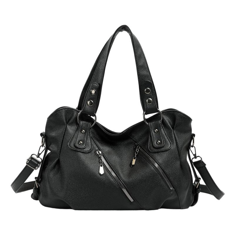 Shoulder Bag Women s 2 Large Capacity Commuter Crossbody Bag PU Portable Tote Bag чёрный
Shoulder Bag Women s 2 Large Capacity Commuter Crossbody Bag PU Portable Tote Bag чёрный