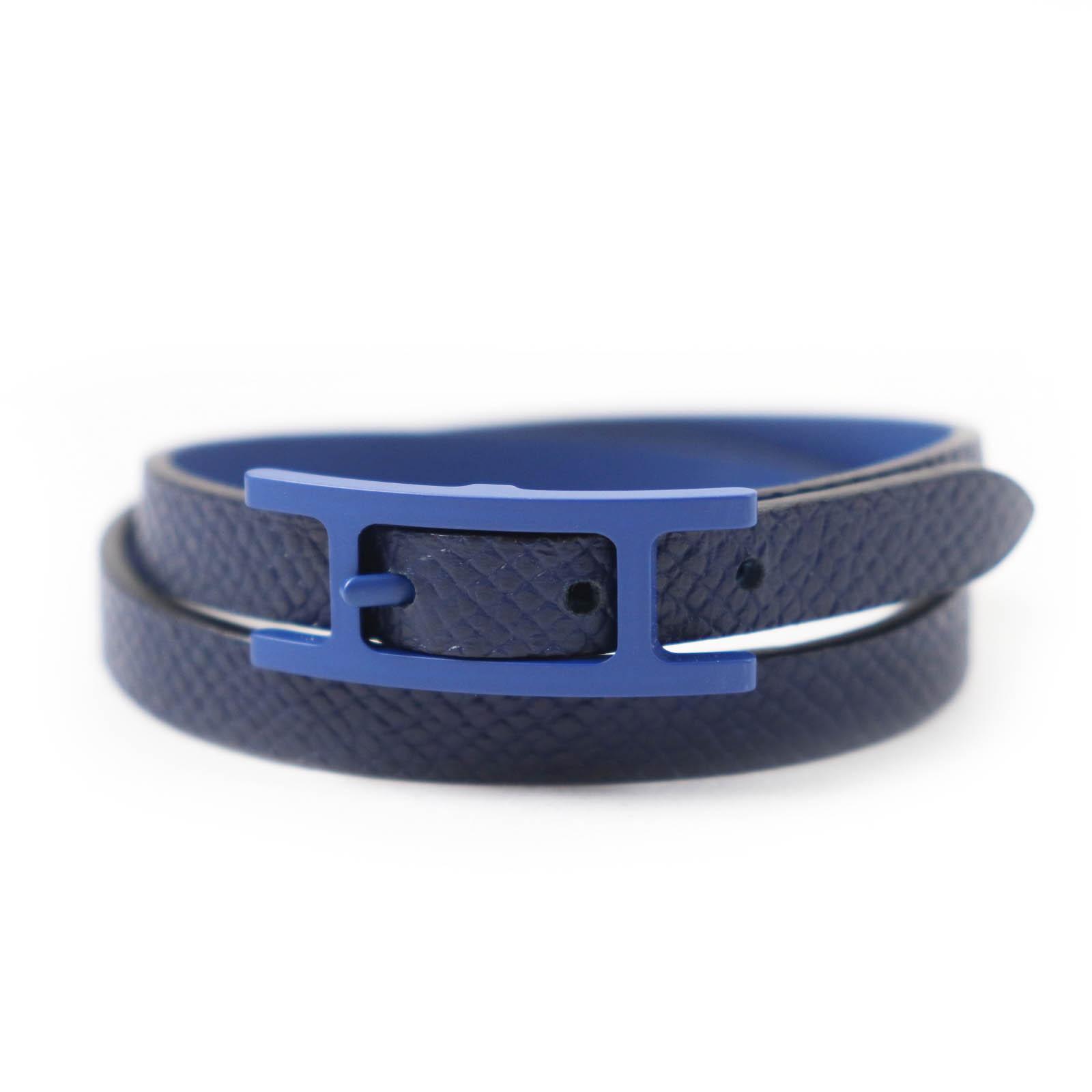 Great HERMES bracelet Beapi de Bourtour Navy leather Women Used
Great HERMES bracelet Beapi de Bourtour Navy leather Women Used