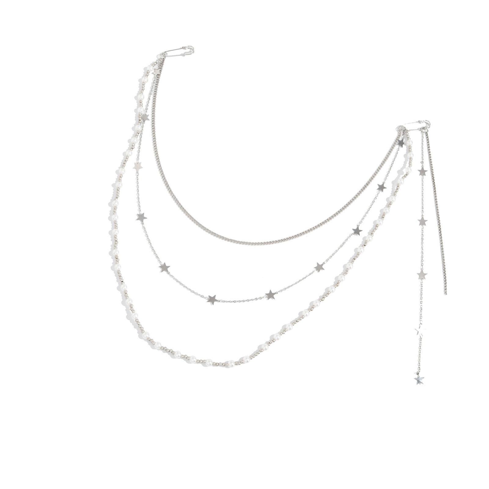 Lightweight Imitation Pearls Tassels Chain Elegant Flowing Designs Necklace Stylish Clothing Accessories
Lightweight Imitation Pearls Tassels Chain Elegant Flowing Designs Necklace Stylish Clothing Accessories