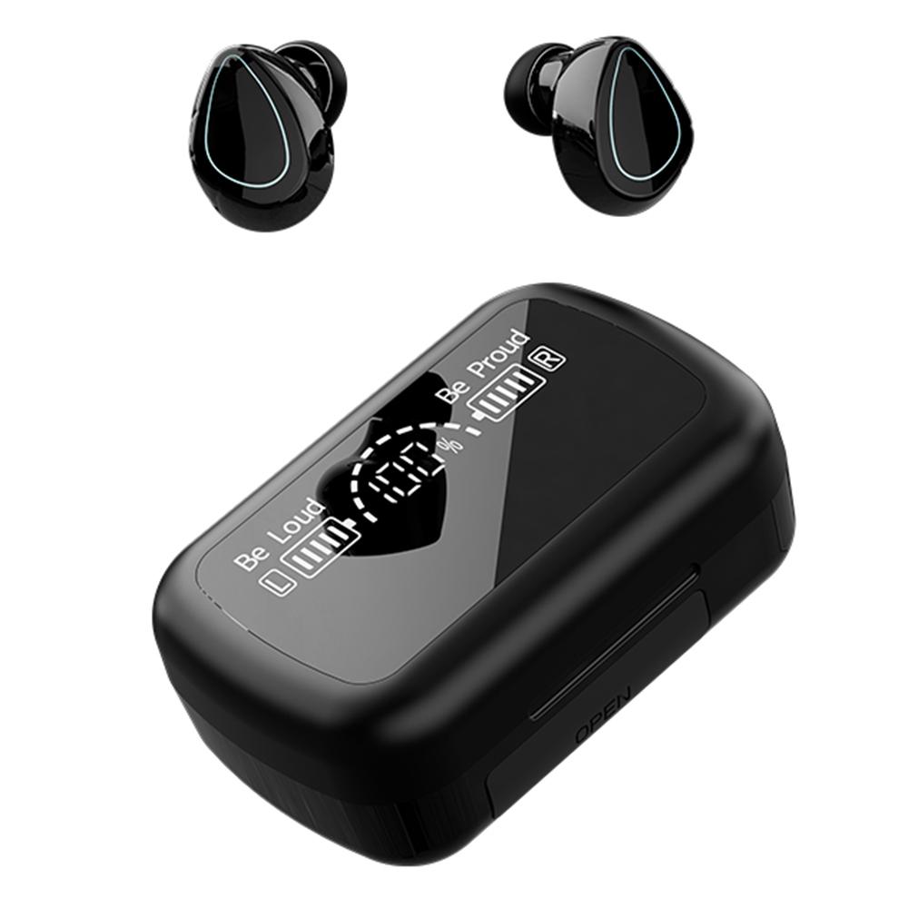 R10 In-ear Earphones Digital Display Mirror Surface Wireless Bluetooth-compatible Headphones A
R10 In-ear Earphones Digital Display Mirror Surface Wireless Bluetooth-compatible Headphones A