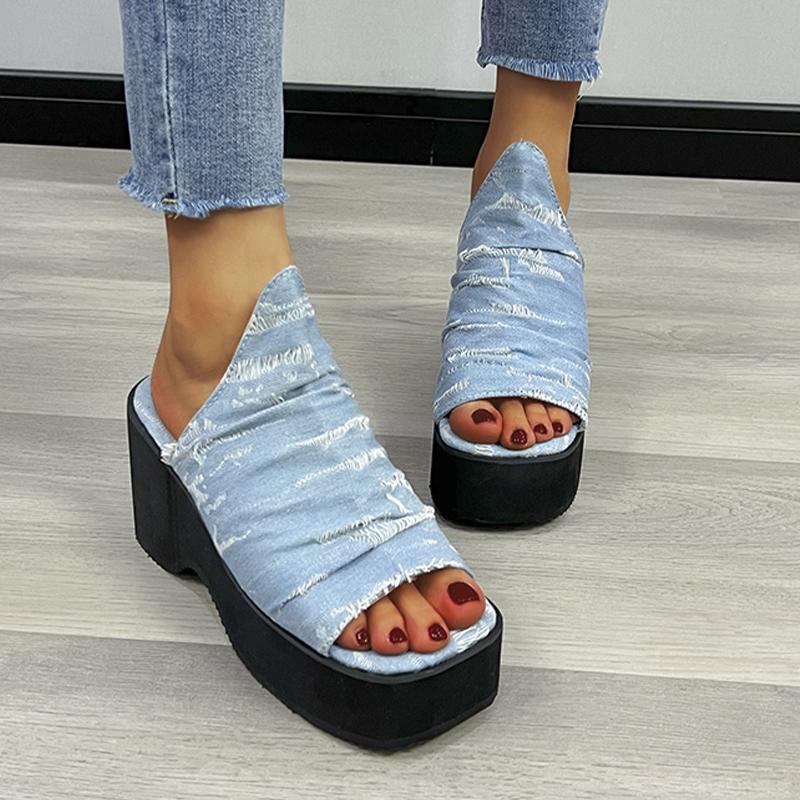 High Heels Women Slippers Platform Cowboy Dress Shoes Casual New Summer Sandals 2025 Designer Luxury Chaussure Femme 43 небесно-голубой
High Heels Women Slippers Platform Cowboy Dress Shoes Casual New Summer Sandals 2025 Designer Luxury Chaussure Femme 43 небесно-голубой