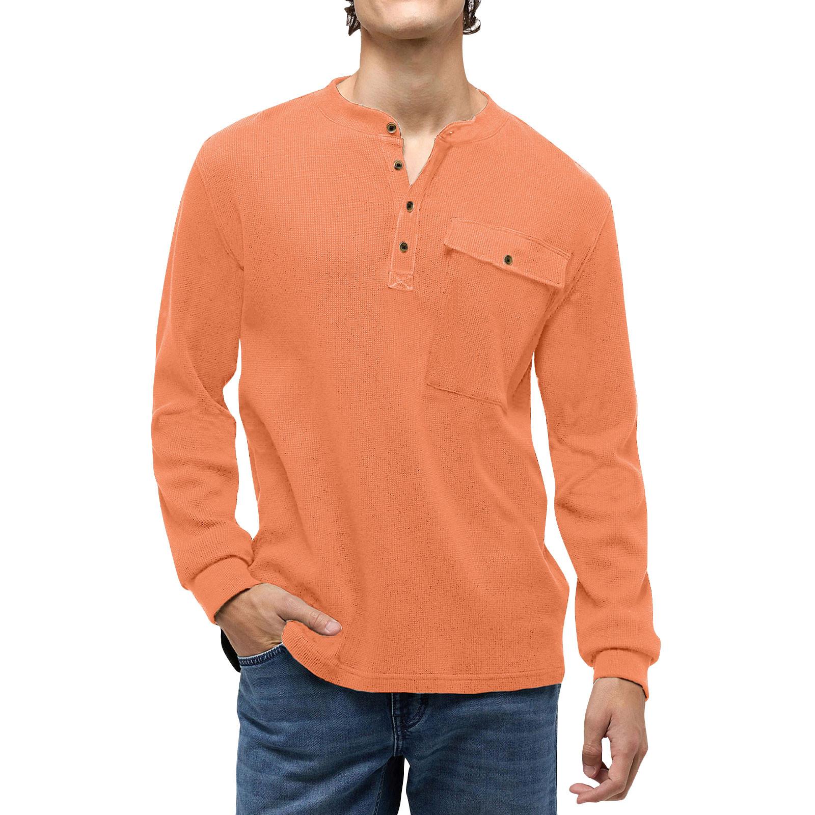 Мужская футболка на пуговицах с круглым вырезом, однотонная спортивная модная футболка с длинными рукавами XL шафрановый
Мужская футболка на пуговицах с круглым вырезом, однотонная спортивная модная футболка с длинными рукавами XL шафрановый