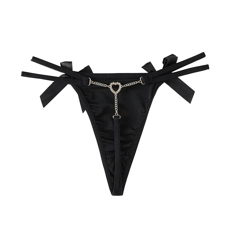 Европейские и американские стринги Sexy Ice Silk Rhinestone - ультратонкие, с низкой талией и ажурным дизайном Medium чёрный
Европейские и американские стринги Sexy Ice Silk Rhinestone - ультратонкие, с низкой талией и ажурным дизайном Medium чёрный