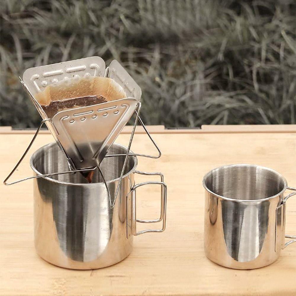 Lightweight Coffee Filter Holder Collapsible Coffee Dripper Baskets Camping Accessories
Lightweight Coffee Filter Holder Collapsible Coffee Dripper Baskets Camping Accessories