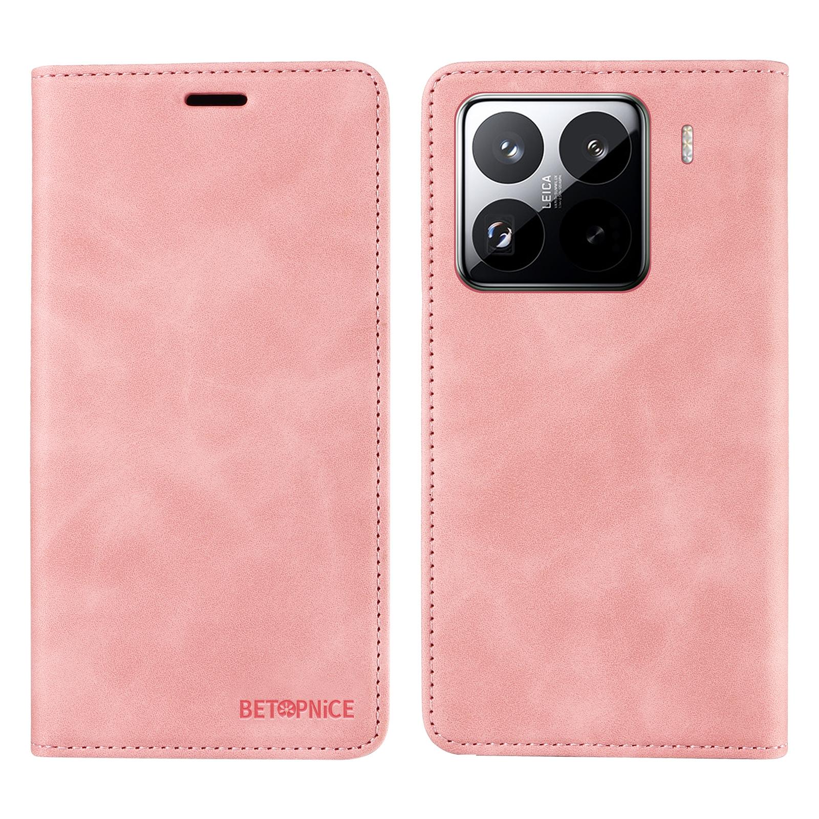 BETOPNICE 003 For Xiaomi 15 Pro Wallet Case Leather Phone Cover with Stand Pink
BETOPNICE 003 For Xiaomi 15 Pro Wallet Case Leather Phone Cover with Stand Pink