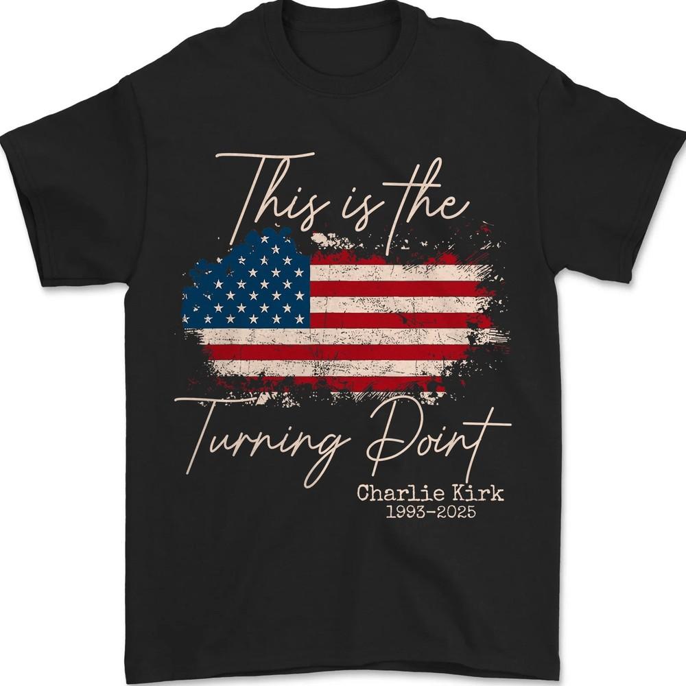 Charlie Kirk Shirt, This is The Turning Point Motivational Unisex T-Shirt S
Charlie Kirk Shirt, This is The Turning Point Motivational Unisex T-Shirt S