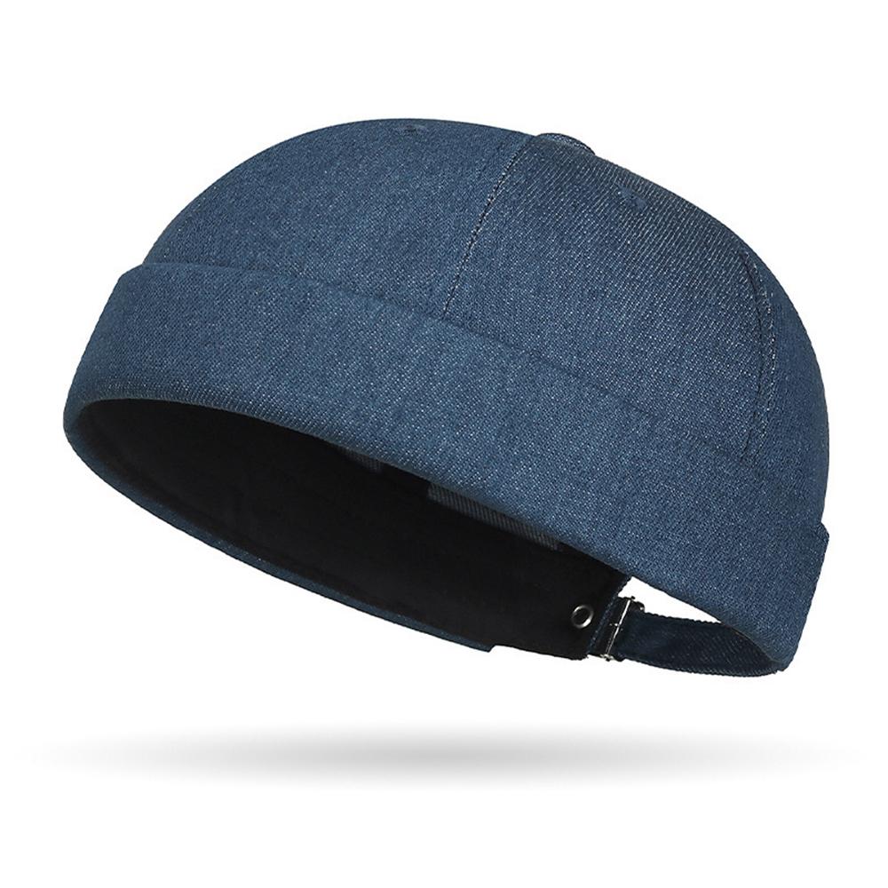 Denim Beanie Hats Men Women Docker Cap Dome Melon Cap Solid Color Brimless Hat Solid Skullcap Sailor Cap Adjustable Landlord Hat синій
Denim Beanie Hats Men Women Docker Cap Dome Melon Cap Solid Color Brimless Hat Solid Skullcap Sailor Cap Adjustable Landlord Hat синій