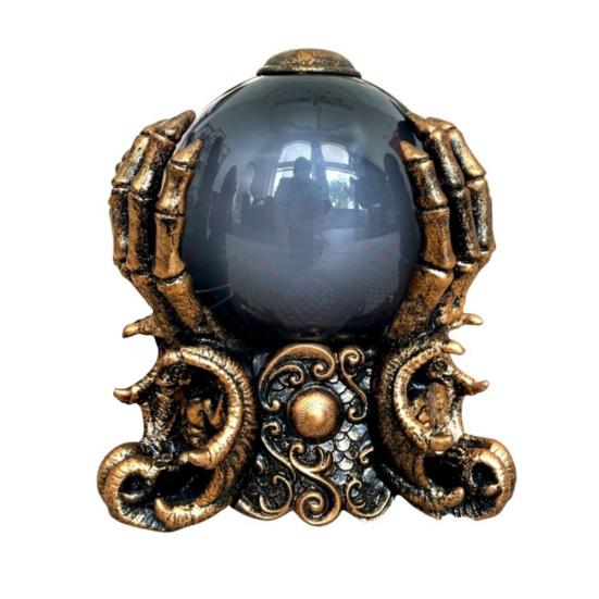 Хэллоуин Поддельный хрустальный шар Украшение Жуткая рука скелета, держащая шар Фигурка Статуэтка Винтажный Искусственный хрустальный шар Праздничная вечеринка Настольное украшение A
Хэллоуин Поддельный хрустальный шар Украшение Жуткая рука скелета, держащая шар Фигурка Статуэтка Винтажный Искусственный хрустальный шар Праздничная вечеринка Настольное украшение A