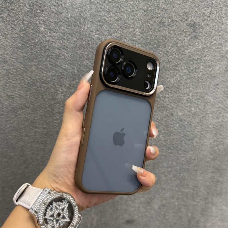 Compatible with iPhone 17 Pro Max: Jingdun Transparent Protective Case with Metal Lens and Drop-Proof Design. iPhone 14 Pro Max коричневый
Compatible with iPhone 17 Pro Max: Jingdun Transparent Protective Case with Metal Lens and Drop-Proof Design. iPhone 14 Pro Max коричневый