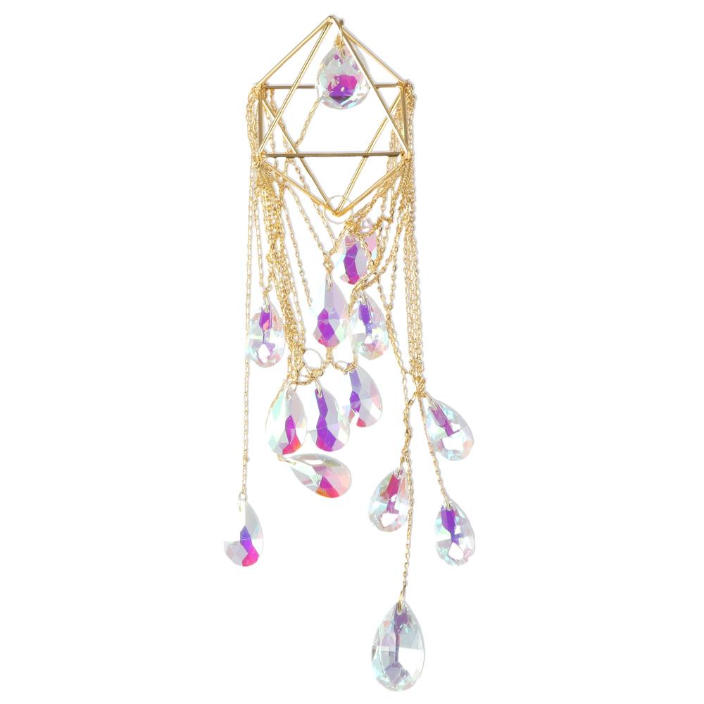 Gold Home Decoration Hanging Decorations Crystal Colorful Crystal Ball Lighting Pendant Home
Gold Home Decoration Hanging Decorations Crystal Colorful Crystal Ball Lighting Pendant Home