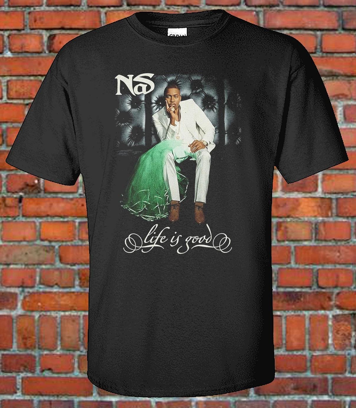 Vintage Style T-Shirt Retro Reproduction NAS Hip-Hop Legend Graphic Tee 4XL
Vintage Style T-Shirt Retro Reproduction NAS Hip-Hop Legend Graphic Tee 4XL