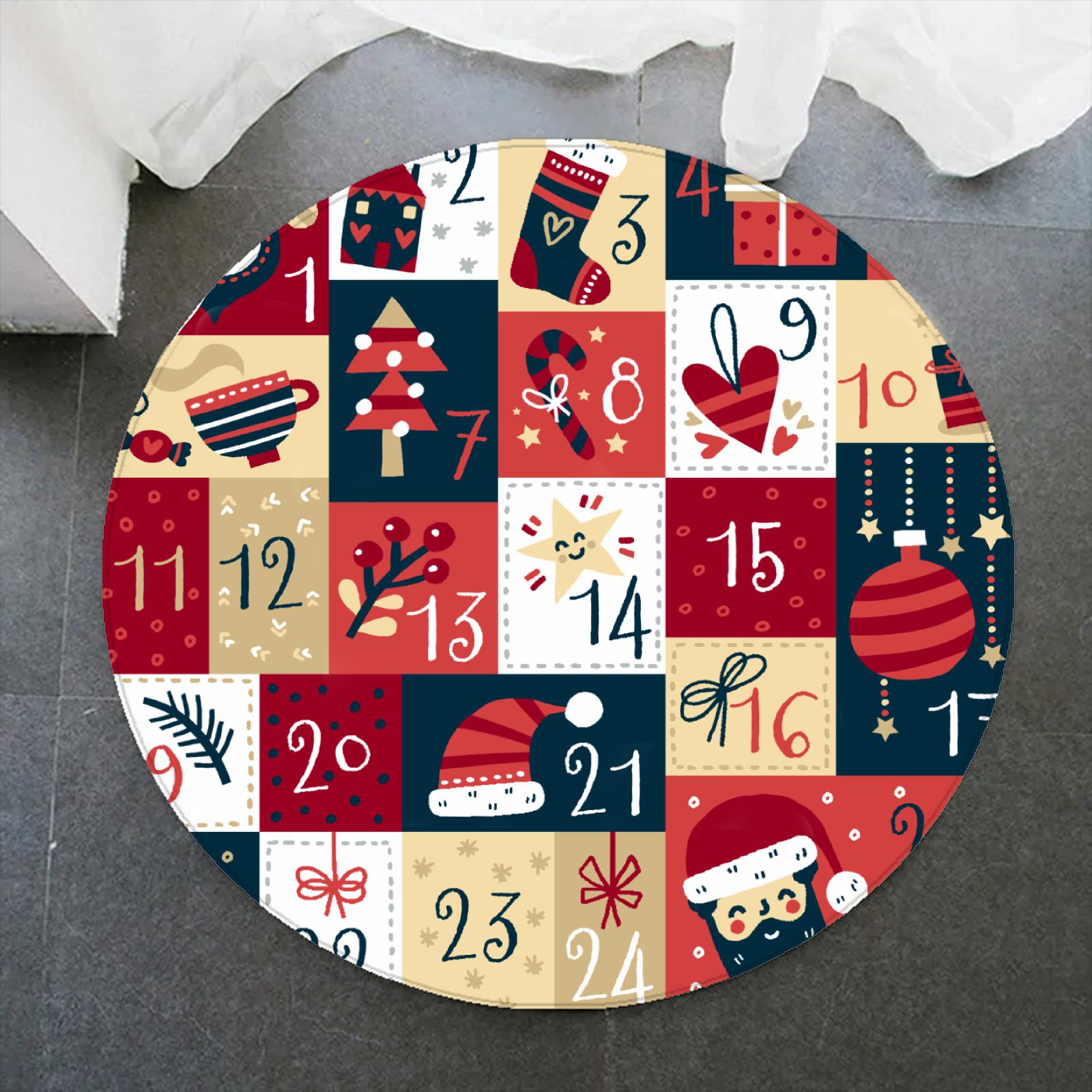 2026 Christmas Rug Round Carpet Soft Flannel Rug For Sofa Room Anti-Slip Christmas Carpet For Home Decor Gift For 2026 Christmas Round 60x60cm
2026 Christmas Rug Round Carpet Soft Flannel Rug For Sofa Room Anti-Slip Christmas Carpet For Home Decor Gift For 2026 Christmas Round 60x60cm