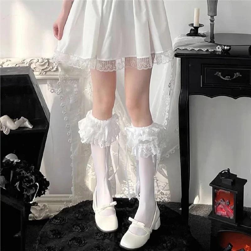 Лолита Гольфы выше колена с многослойной кружевной отделкой и лентой в японском стиле, милая девушка, бантик-бабочка, чистое желание, школьница All yards
Лолита Гольфы выше колена с многослойной кружевной отделкой и лентой в японском стиле, милая девушка, бантик-бабочка, чистое желание, школьница All yards