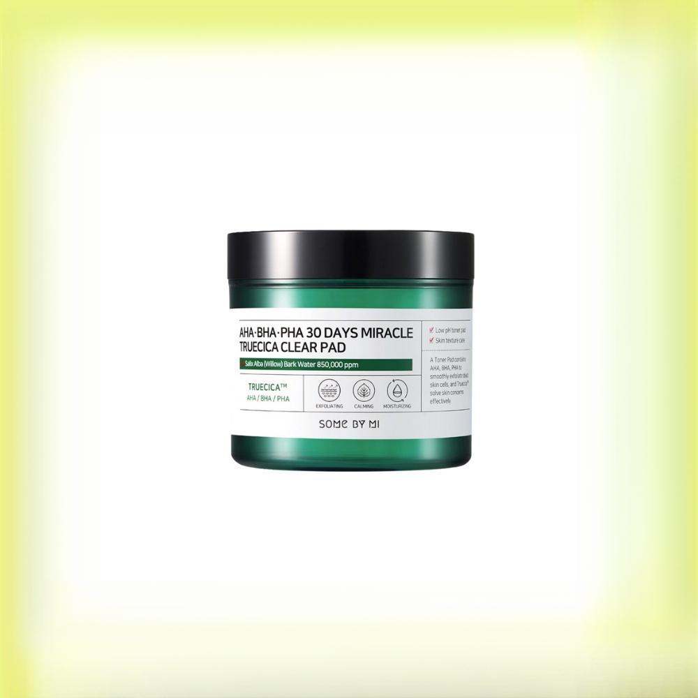 SOMEBYMI AHA BHA PHA 30 Days Miracle Truecica Clear Pad Успокаивающий тоник для кожи, 70 шт.
SOMEBYMI AHA BHA PHA 30 Days Miracle Truecica Clear Pad Успокаивающий тоник для кожи, 70 шт.