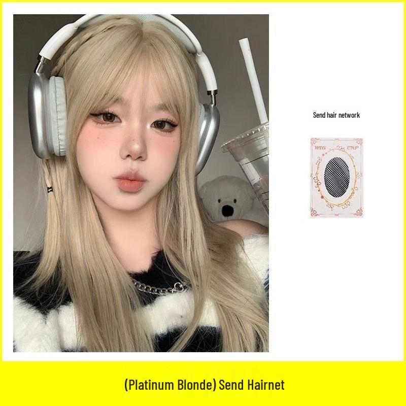 Длинный парик платиновый блонд для женщин - Модный натуральный светлый цвет, стиль на всю голову
Длинный парик платиновый блонд для женщин - Модный натуральный светлый цвет, стиль на всю голову