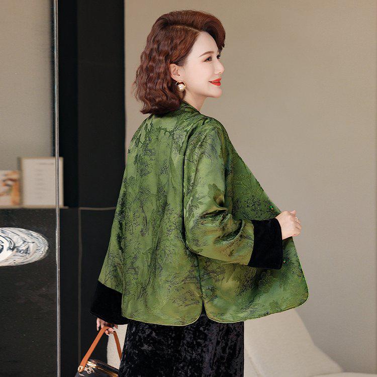 2026 Spring Retro Short Jacket for Middle-Aged Women - Chinese Style Mother s Cardigan Top for Spring and Autumn 5XL зелений
2026 Spring Retro Short Jacket for Middle-Aged Women - Chinese Style Mother s Cardigan Top for Spring and Autumn 5XL зелений