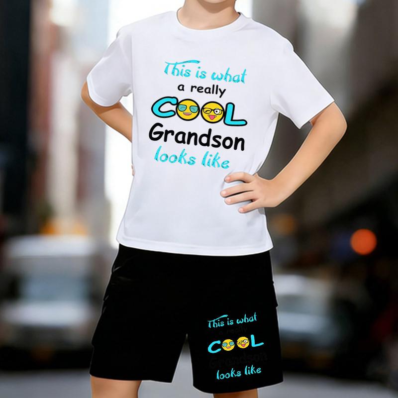 Boys 2 Piece Cool Boy Letter Printed Outfit, Short Sleeve T-Shirt and Shorts Set for Kids Age 5-14,Black and White Sporty Casual Summer Clothes 13-14 Years білий
Boys 2 Piece Cool Boy Letter Printed Outfit, Short Sleeve T-Shirt and Shorts Set for Kids Age 5-14,Black and White Sporty Casual Summer Clothes 13-14 Years білий