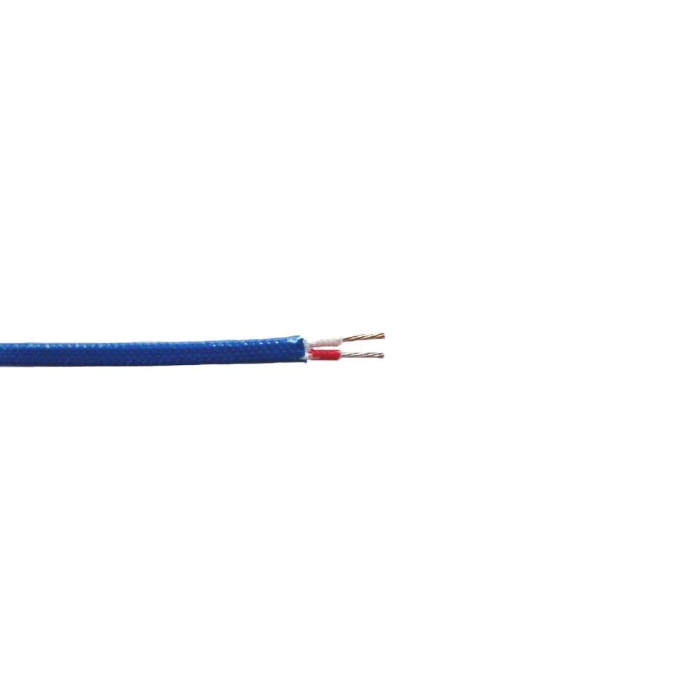 Compensating conductor for K-type thermocouple, fully coated with glass wool, 10m, EXB-10
Compensating conductor for K-type thermocouple, fully coated with glass wool, 10m, EXB-10