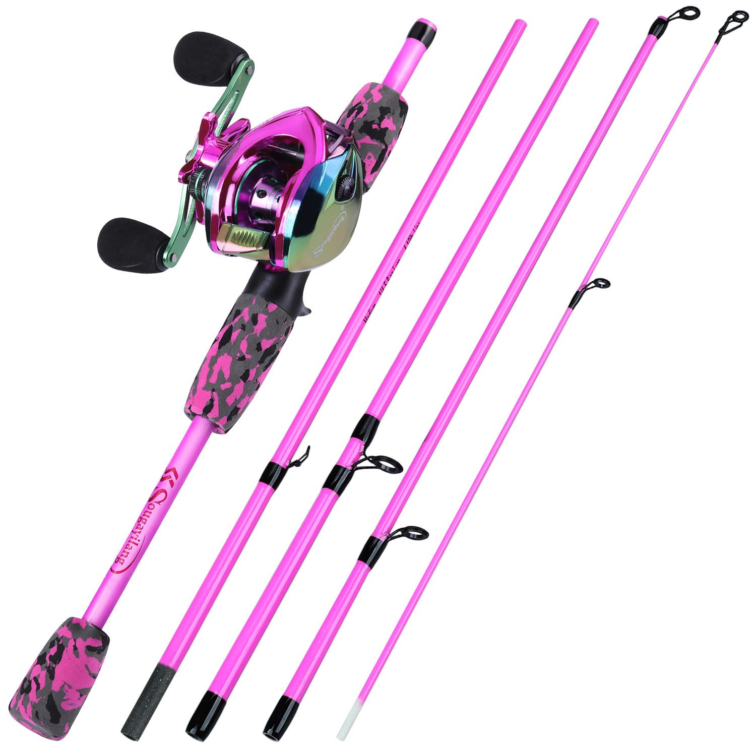 SOUGAYILANG Телескопическая удочка 12 + 1BB катушка для приманки для окуня, пресноводная и соленая вода, рыболовные снасти для путешествий на открытом воздухе, комбинированная удочка Left Hand розовый
SOUGAYILANG Телескопическая удочка 12 + 1BB катушка для приманки для окуня, пресноводная и соленая вода, рыболовные снасти для путешествий на открытом воздухе, комбинированная удочка Left Hand розовый