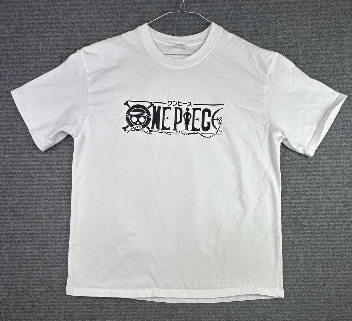 One Piece T-shirt Mens XL White Crew Neck S
One Piece T-shirt Mens XL White Crew Neck S
