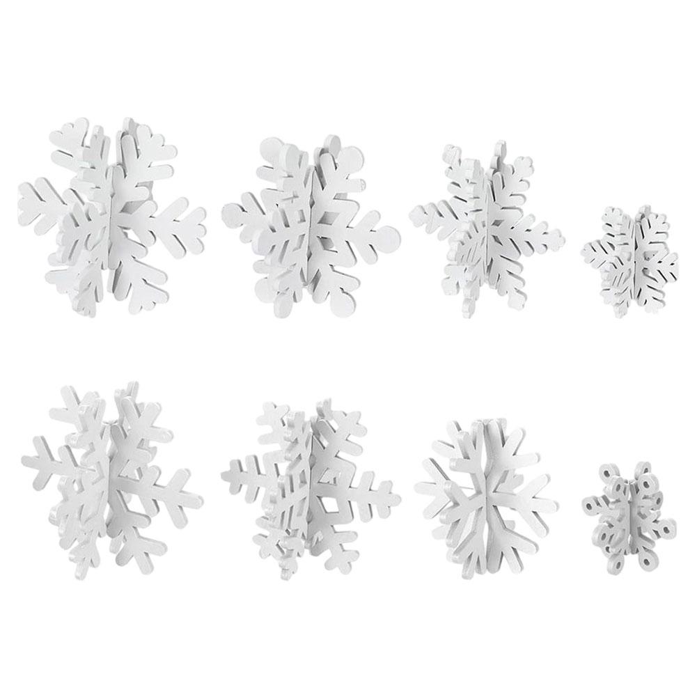 Christmas Winter Snowflake Centerpiece Reusable 3D Snowflake Table Decorations Multi-Purpose for Holiday Festival Decoration білий
Christmas Winter Snowflake Centerpiece Reusable 3D Snowflake Table Decorations Multi-Purpose for Holiday Festival Decoration білий