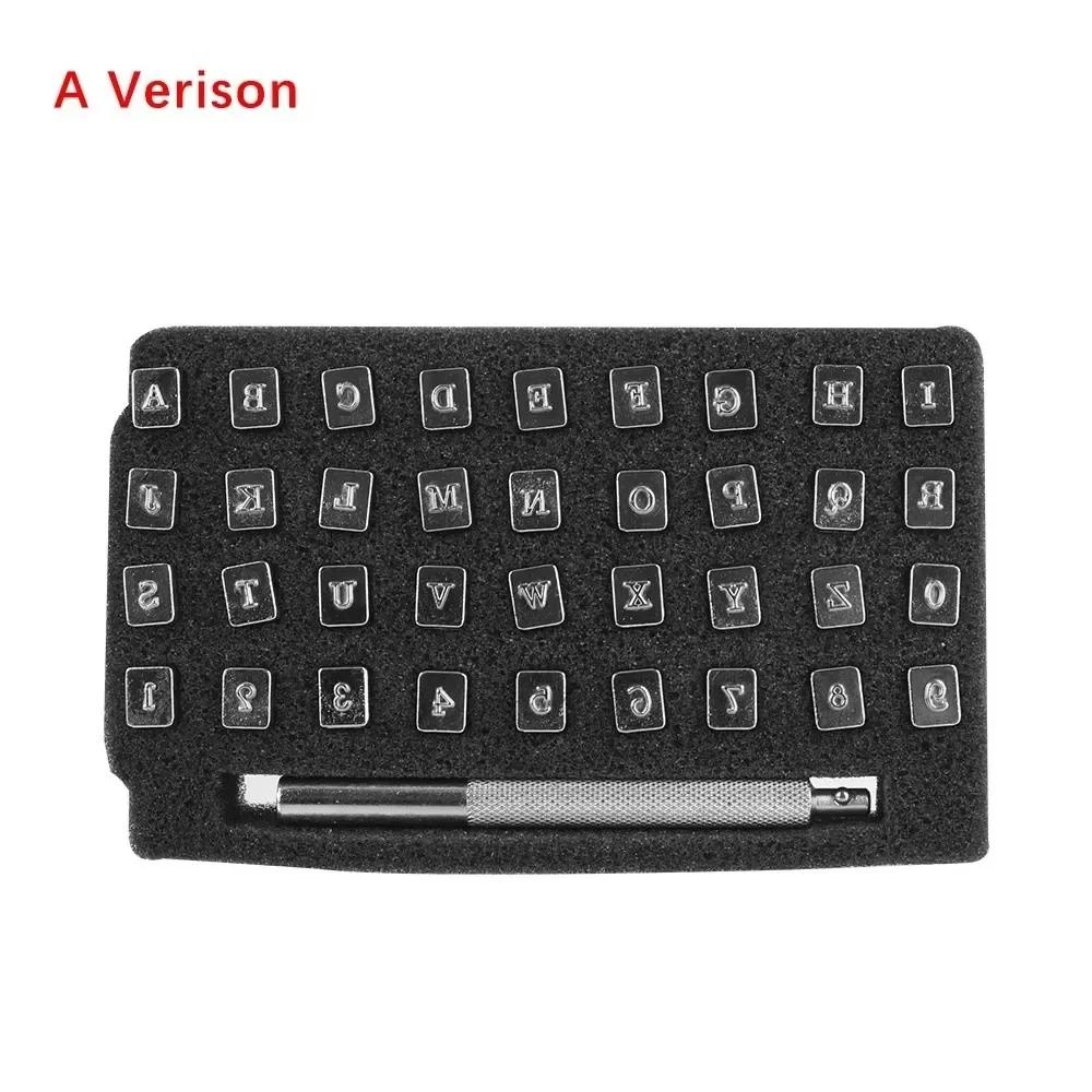 New DIY Alphabet Stamping Kit 26 Capital Letter 33pcs/37pcs Stamp Punch Set 10 Number Leather Crafting Leather Crafting Tool
New DIY Alphabet Stamping Kit 26 Capital Letter 33pcs/37pcs Stamp Punch Set 10 Number Leather Crafting Leather Crafting Tool