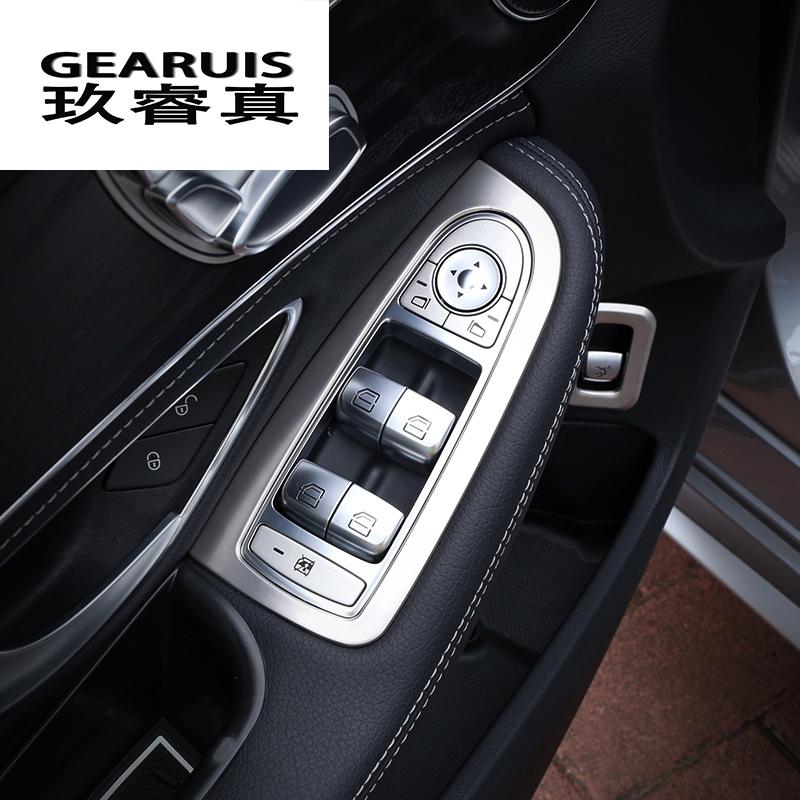 Стайлинга автомобилей, дверной подлокотник, панель, наклейки, отделка для Mercedes Benz C Class W205 GLC X253, кнопки подъема оконного стекла
Стайлинга автомобилей, дверной подлокотник, панель, наклейки, отделка для Mercedes Benz C Class W205 GLC X253, кнопки подъема оконного стекла