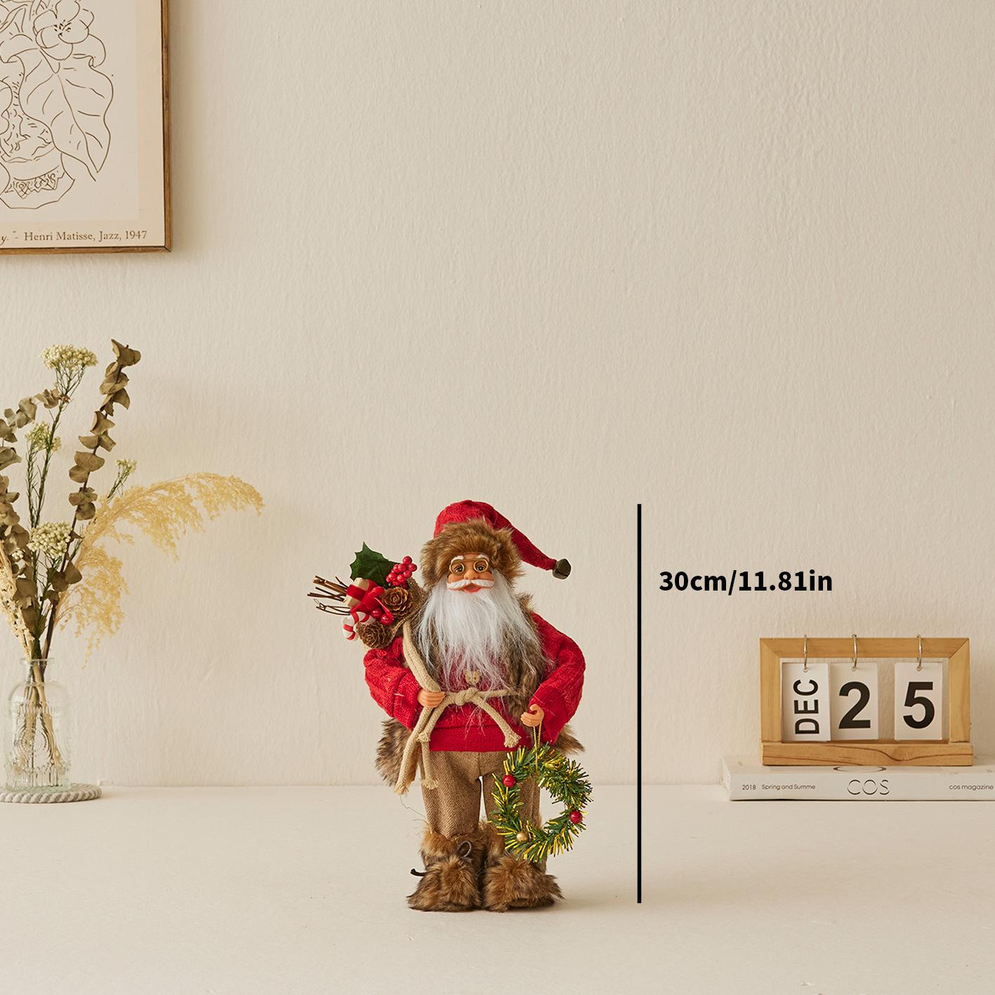 Санта-Клаус Кукла Красный свитер Рождественские украшения Рождественские украшения Стоящий рождественский подарок Украшение для пожилых людей
Санта-Клаус Кукла Красный свитер Рождественские украшения Рождественские украшения Стоящий рождественский подарок Украшение для пожилых людей