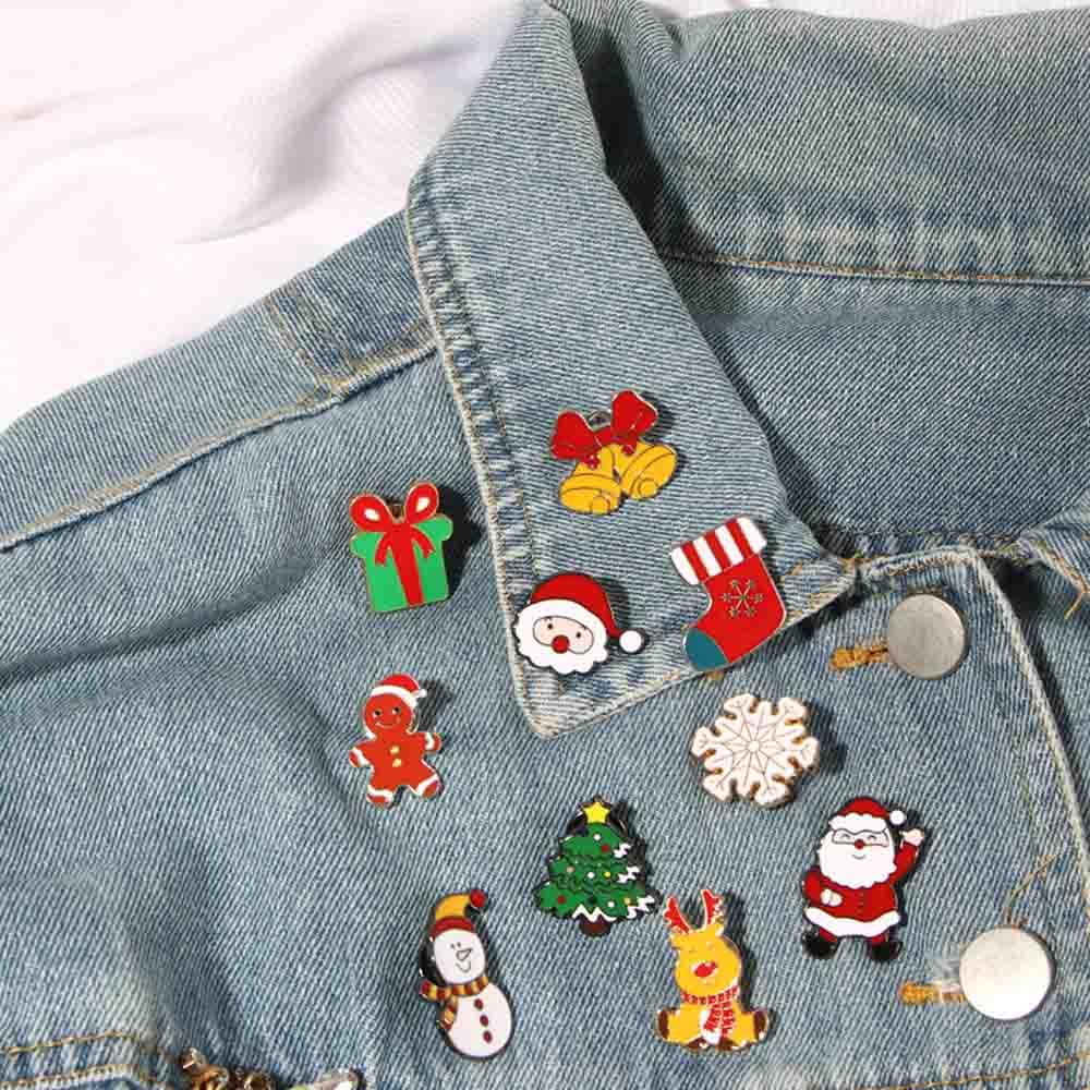 Claus Girls Dripping Oil Christmas Present Women Brooch Korean Style Badge Clothes Accessories 
Claus Girls Dripping Oil Christmas Present Women Brooch Korean Style Badge Clothes Accessories