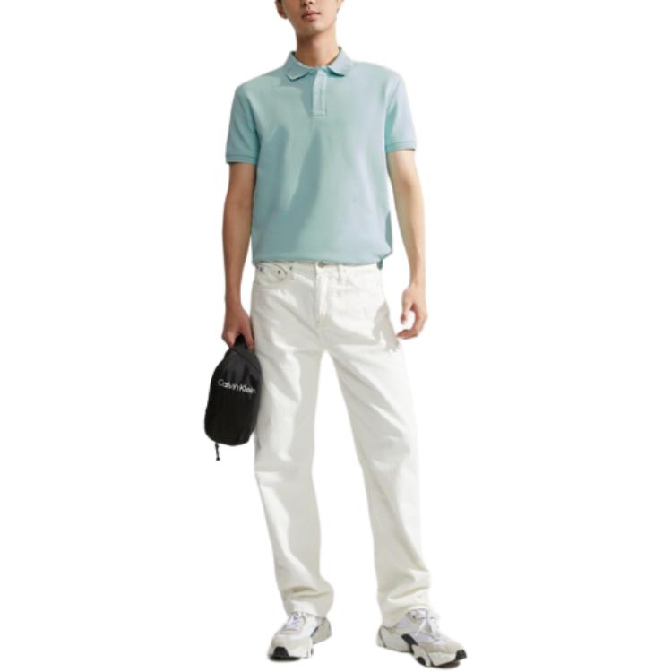 Calvin Klein Ck Jeans Ss24 Solid Color Polo Shirt Men Tops Biquan-Green J325016-CII M
Calvin Klein Ck Jeans Ss24 Solid Color Polo Shirt Men Tops Biquan-Green J325016-CII M
