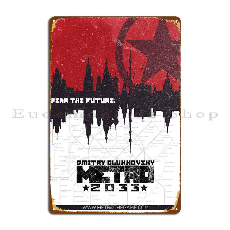 Metro 2033 Poster Metal Signs Custom Funny Mural Bar Living Room Tin Sign Poster 20x30cm(7.8x11.8inch)
Metro 2033 Poster Metal Signs Custom Funny Mural Bar Living Room Tin Sign Poster 20x30cm(7.8x11.8inch)