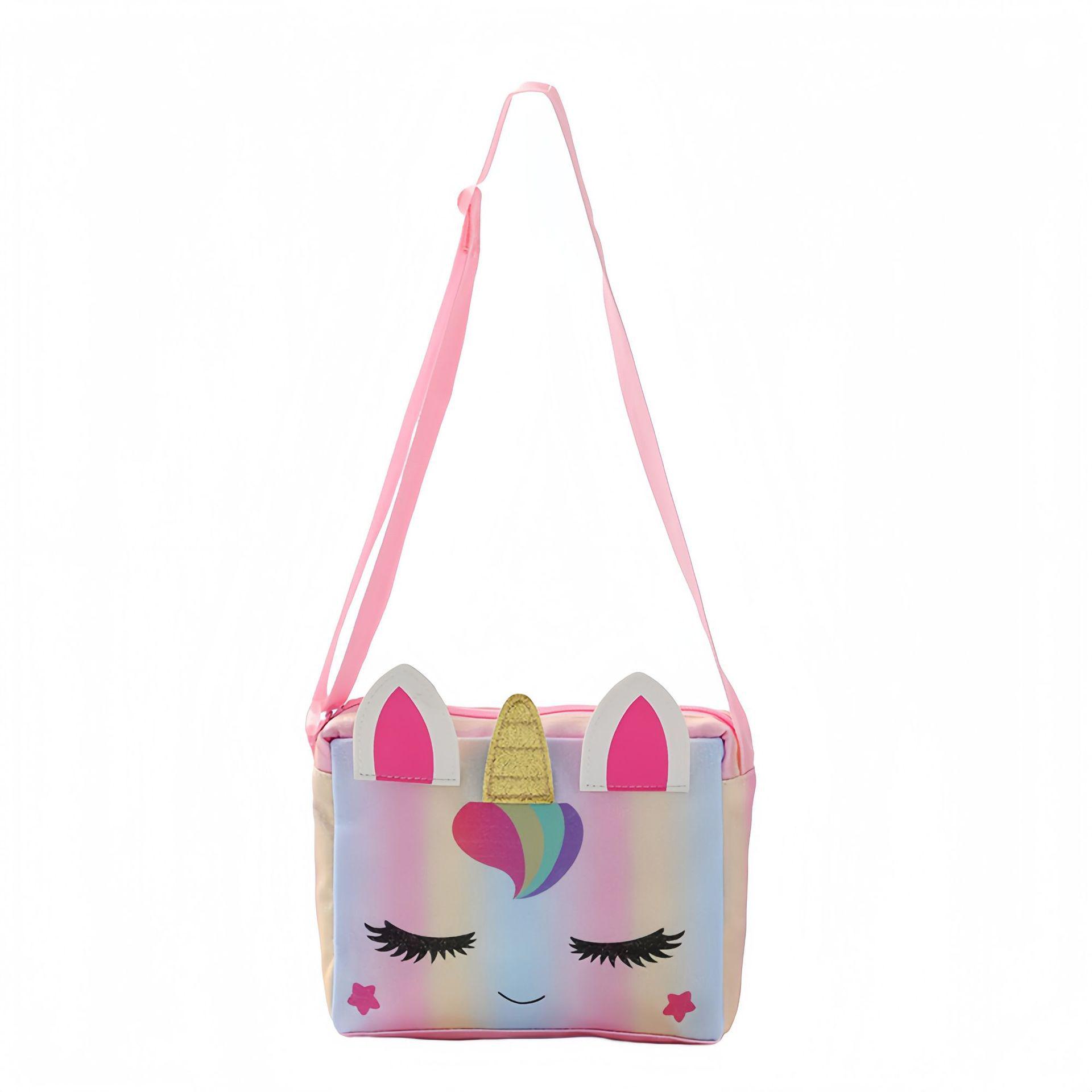 Rainbow Unicorn Glitter Crossbody Bag for Girls
Rainbow Unicorn Glitter Crossbody Bag for Girls