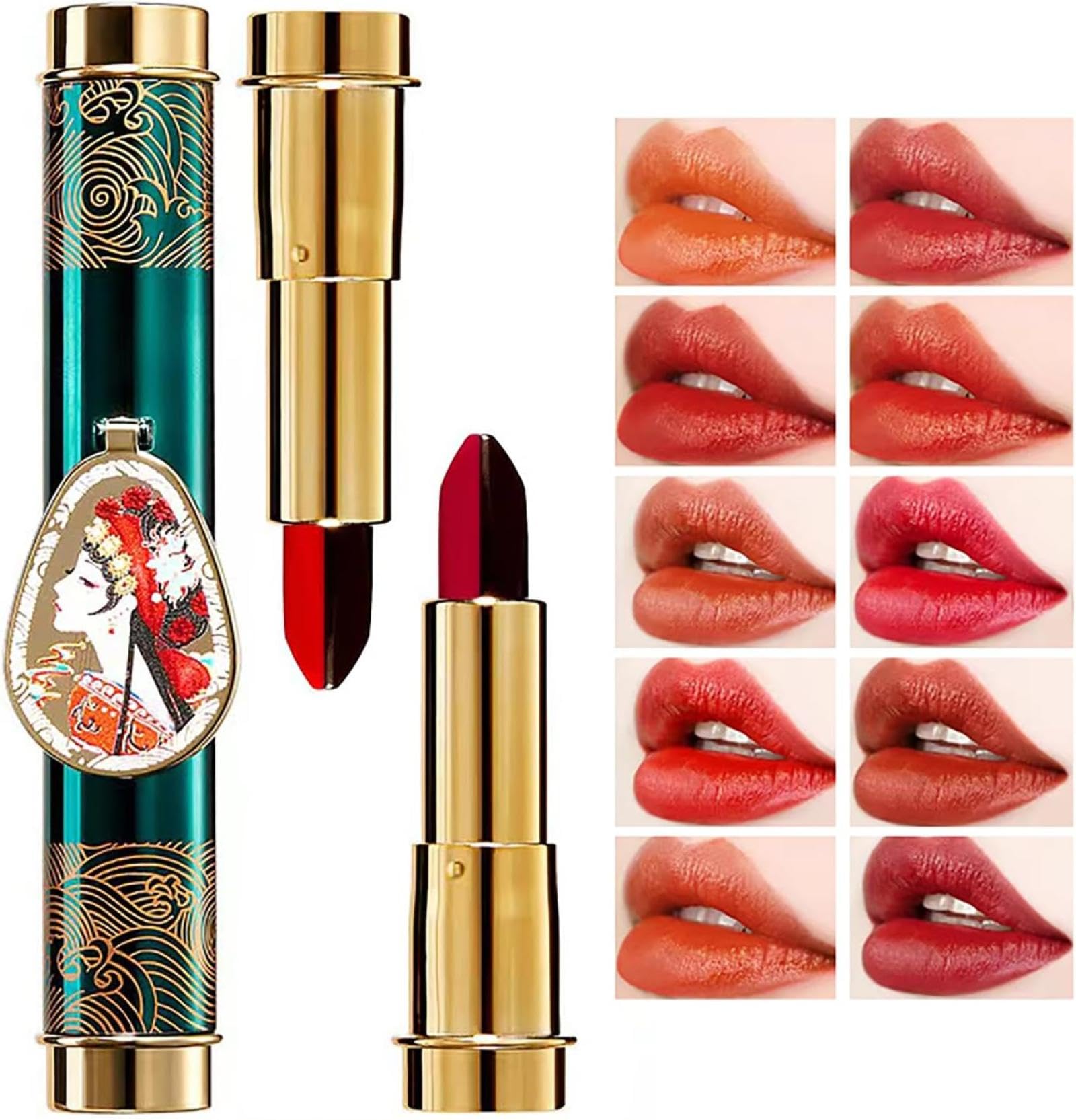 Lip Monster Magic Lipstick Makeup — стойкая помада для губ, которая поставляется в двух тюбиках с матовым зеркалом для макияжа. Lip Glaze A 10-Color не будет
Lip Monster Magic Lipstick Makeup — стойкая помада для губ, которая поставляется в двух тюбиках с матовым зеркалом для макияжа. Lip Glaze A 10-Color не будет
