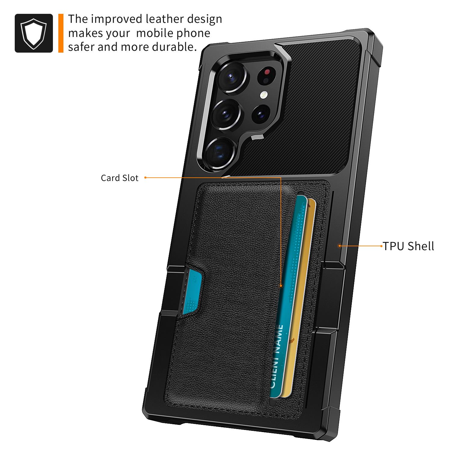 For Samsung Galaxy S23 Ultra ZM02 Anti-drop Reinforced Corner Phone Case with Card Slot PU Leather+TPU Protective Back Cover A
For Samsung Galaxy S23 Ultra ZM02 Anti-drop Reinforced Corner Phone Case with Card Slot PU Leather+TPU Protective Back Cover A