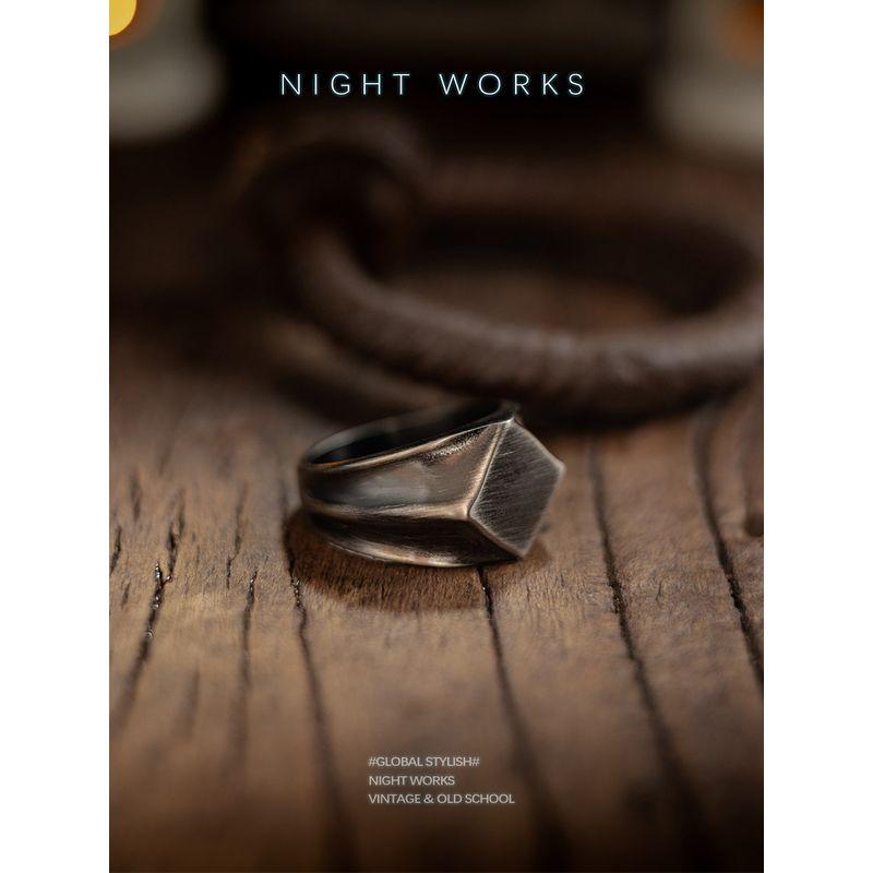 Night Works Knight s Honor Fashion Retro Rub Colored Signet Ring Male Plus Size Little Finger Ring Rock Fashion Knight s Honor Us Size 6
Night Works Knight s Honor Fashion Retro Rub Colored Signet Ring Male Plus Size Little Finger Ring Rock Fashion Knight s Honor Us Size 6